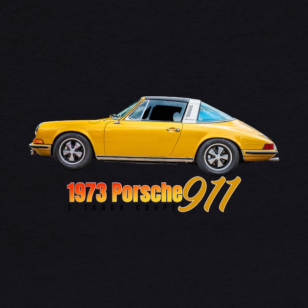 1973 Porsche 911 S Targa Coupe by Gestalt Imagery